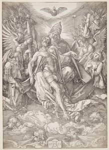 聖三位一体 作： Albrecht Dürer