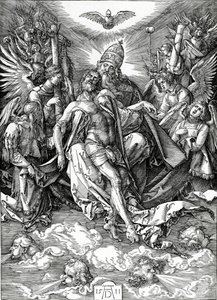 聖三位一体、1511 作： Albrecht Dürer