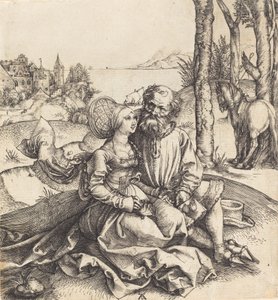 雑多なカップル、14951496。 作： Albrecht Dürer