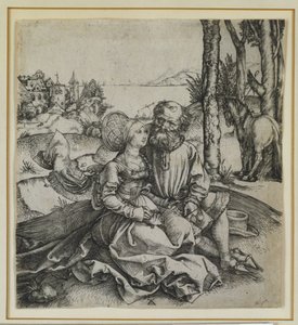 Ill Assorted Couple、1495年頃 作： Albrecht Dürer