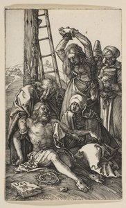 情熱、1507年からの哀悼。 作： Albrecht Dürer