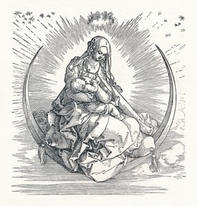 聖母の生涯、1511年、1906年 作： Albrecht Dürer