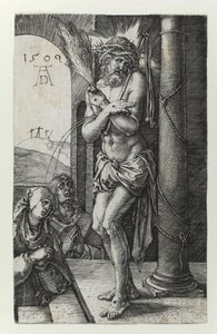 悲しみの男、1509 作： Albrecht Dürer