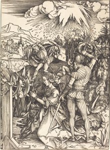 聖カタリナの殉教 作： Albrecht Dürer