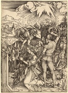聖カタリナの殉教 作： Albrecht Dürer
