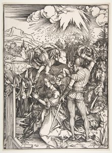 アレクサンドリアの聖カタリナの殉教.nd 作： Albrecht Dürer