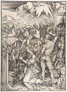 聖カタリナの殉教.nd 作： Albrecht Dürer