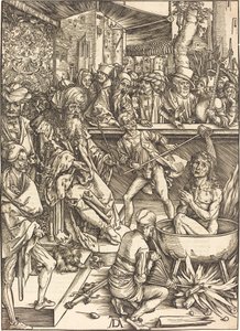 聖ヨハネの殉教 作： Albrecht Dürer
