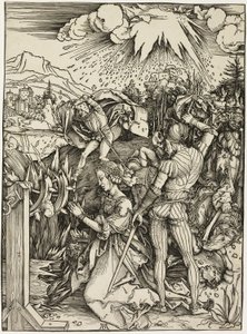 聖カタリナの殉教 作： Albrecht Dürer