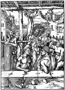 メンズバス、1497-1498、1936 作： Albrecht Dürer