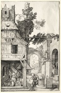 キリスト降誕、1504年。 作： Albrecht Dürer