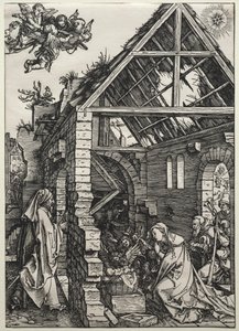 キリスト降誕、c。 1502-1503。 作： Albrecht Dürer