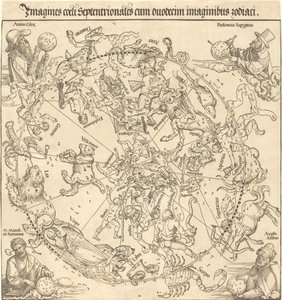 北天半球 作： Albrecht Dürer