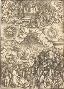 第五と第六の封印の解禁 作： Albrecht Dürer