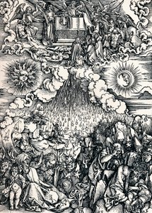 第5シールと第6シールの開封、1498年1906年 作： Albrecht Dürer