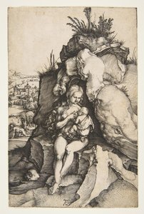 聖ヨハネクリュソストムの苦行1496年。 作： Albrecht Dürer