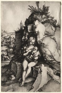 聖ヨハネ・クリソストムの苦行 作： Albrecht Dürer