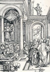 寺院での聖母の贈呈、1506 1906 作： Albrecht Dürer
