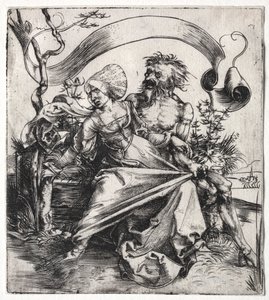 Ravisher、c。 1495。 作： Albrecht Dürer