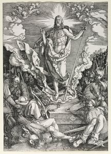 復活、1510年。 作： Albrecht Dürer