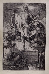 復活、1512 作： Albrecht Dürer