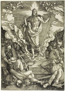 大いなる受難より、復活 作： Albrecht Dürer