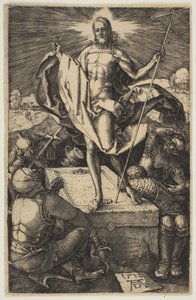 復活、情熱、1511年から。 作： Albrecht Dürer