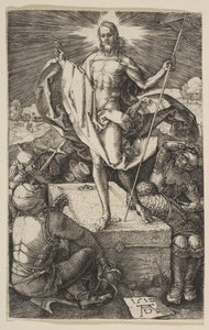 復活、情熱、1512年から。 作： Albrecht Dürer