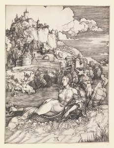 海の怪物 作： Albrecht Dürer