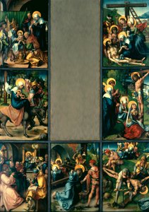 聖母の七つの悲しみ、1495-1496 作： Albrecht Dürer