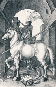 小さな馬、1505 1906 作： Albrecht Dürer