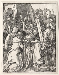 小さな情熱：十字架を負うキリスト 作： Albrecht Dürer