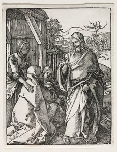小さな受難：聖母の別れを告げるキリスト 作： Albrecht Dürer