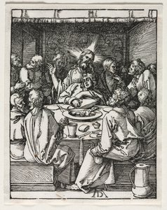 小さな情熱：最後の晩餐。 作： Albrecht Dürer