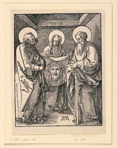The Sudarium (Saints Veronica, Peter, and Paul), from The Little Passion Series