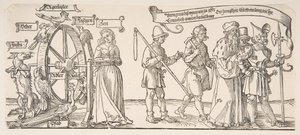 Michelfeld.ndのタペストリー 作： Albrecht Dürer
