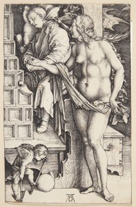 怠け者の誘惑 ～医者の夢～ 作： Albrecht Dürer
