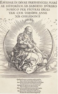 三日月の聖母 作： Albrecht Dürer