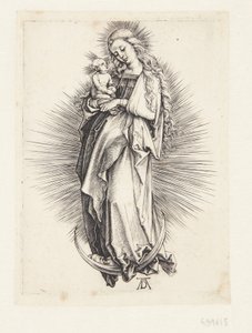 三日月の聖母 作： Albrecht Dürer