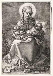 くるみの子を抱く聖母 作： Albrecht Dürer