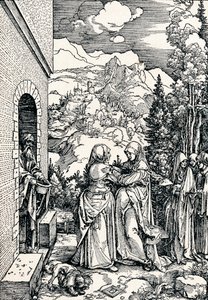 面会、1506 1906 作： Albrecht Dürer