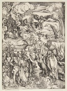 バビロンの娼婦、アポカリプスより 作： Albrecht Dürer