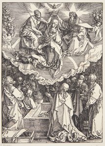 聖母の被昇天と戴冠式 作： Albrecht Dürer