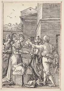 洗礼者聖ヨハネの斬首 作： Albrecht Dürer
