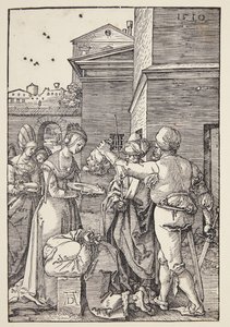 洗礼者聖ヨハネの斬首 作： Albrecht Dürer