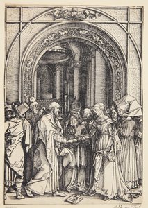 聖母の婚約 作： Albrecht Dürer
