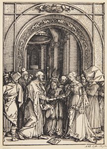 聖母の婚約 作： Albrecht Dürer
