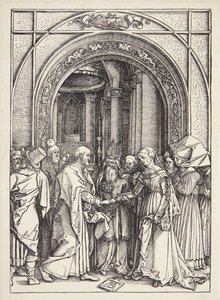 聖母の婚約 作： Albrecht Dürer