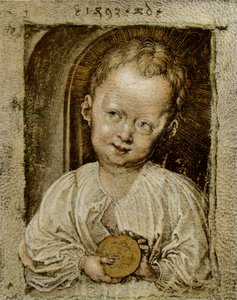 救い主としての少年イエス 作： Albrecht Dürer