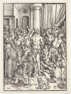 むち打ち 作： Albrecht Dürer